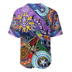 Custom NAIDOC Week 2024 Fremantle Dockers Freo Baseball Jersey Australia Aboriginal Dot Painting