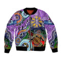 Custom NAIDOC Week 2024 Fremantle Dockers Freo Bomber Jacket Australia Aboriginal Dot Painting
