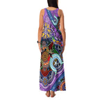 Custom NAIDOC Week 2024 Fremantle Dockers Freo Family Matching Tank Maxi Dress and Hawaiian Shirt Australia Aboriginal Dot Painting