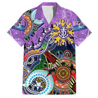 Custom NAIDOC Week 2024 Fremantle Dockers Freo Hawaiian Shirt Australia Aboriginal Dot Painting