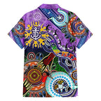 Custom NAIDOC Week 2024 Fremantle Dockers Freo Hawaiian Shirt Australia Aboriginal Dot Painting
