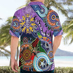 Custom NAIDOC Week 2024 Fremantle Dockers Freo Hawaiian Shirt Australia Aboriginal Dot Painting