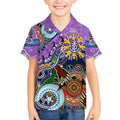 Custom NAIDOC Week 2024 Fremantle Dockers Freo Kid Hawaiian Shirt Australia Aboriginal Dot Painting