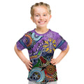 Custom NAIDOC Week 2024 Fremantle Dockers Freo Kid T Shirt Australia Aboriginal Dot Painting