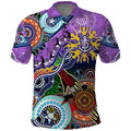Custom NAIDOC Week 2024 Fremantle Dockers Freo Polo Shirt Australia Aboriginal Dot Painting