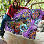 Custom NAIDOC Week 2024 Fremantle Dockers Freo Quilt Australia Aboriginal Dot Painting
