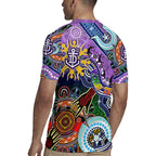 Custom NAIDOC Week 2024 Fremantle Dockers Freo Rugby Jersey Australia Aboriginal Dot Painting