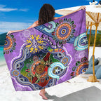 Custom NAIDOC Week 2024 Fremantle Dockers Freo Sarong Australia Aboriginal Dot Painting