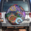 Custom NAIDOC Week 2024 Fremantle Dockers Freo Spare Tire Cover Australia Aboriginal Dot Painting