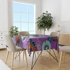 Custom NAIDOC Week 2024 Fremantle Dockers Freo Tablecloth Australia Aboriginal Dot Painting