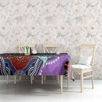 Custom NAIDOC Week 2024 Fremantle Dockers Freo Tablecloth Australia Aboriginal Dot Painting
