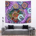 Custom NAIDOC Week 2024 Fremantle Dockers Freo Tapestry Australia Aboriginal Dot Painting