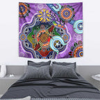 Custom NAIDOC Week 2024 Fremantle Dockers Freo Tapestry Australia Aboriginal Dot Painting