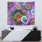 Custom NAIDOC Week 2024 Fremantle Dockers Freo Tapestry Australia Aboriginal Dot Painting