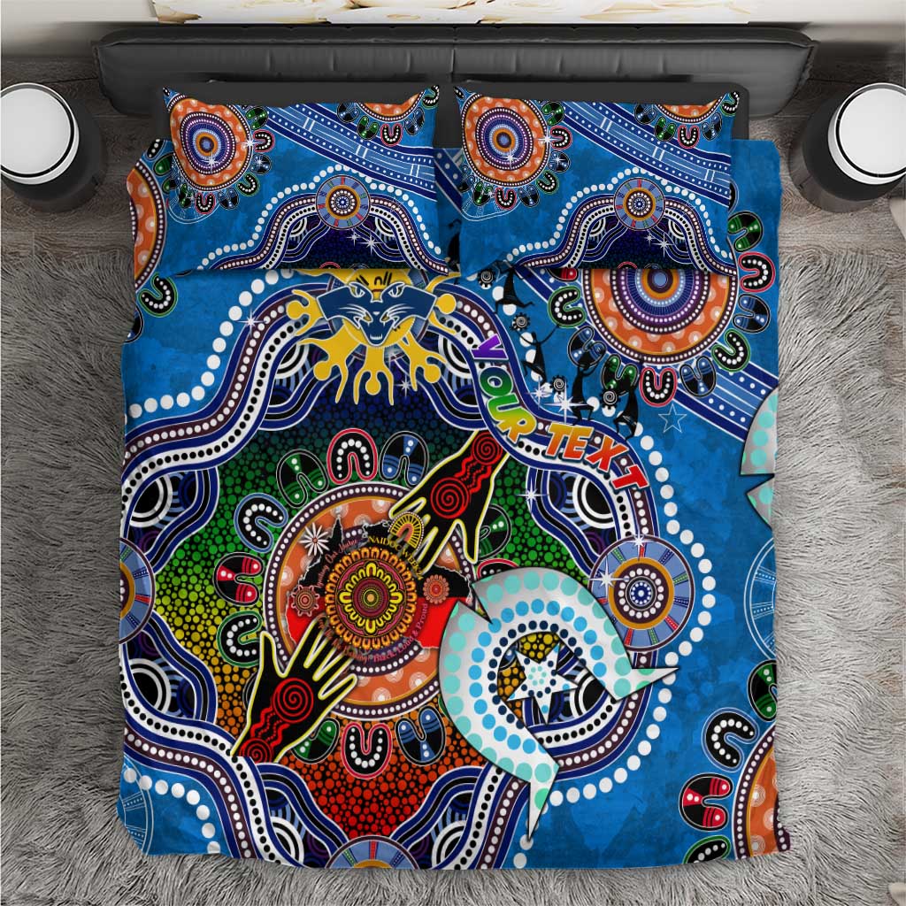 Custom NAIDOC Week 2024 Geelong Cats Bedding Set Australia Aboriginal Dot Painting
