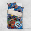 Custom NAIDOC Week 2024 Geelong Cats Bedding Set Australia Aboriginal Dot Painting