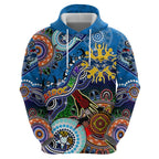 Custom NAIDOC Week 2024 Geelong Cats Hoodie Australia Aboriginal Dot Painting