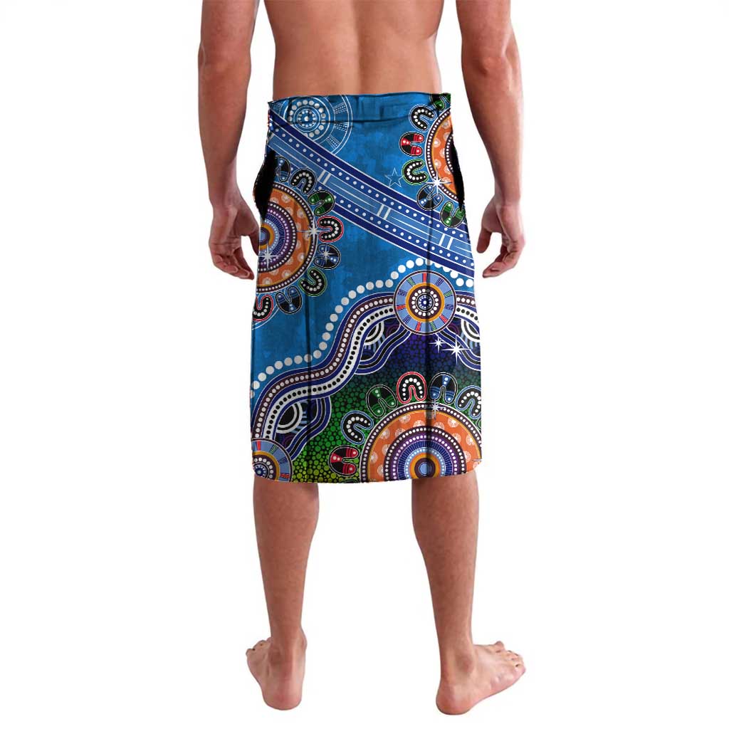 Custom NAIDOC Week 2024 Geelong Cats Lavalava Australia Aboriginal Dot Painting