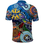 Custom NAIDOC Week 2024 Geelong Cats Polo Shirt Australia Aboriginal Dot Painting