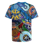 Custom NAIDOC Week 2024 Geelong Cats Rugby Jersey Australia Aboriginal Dot Painting