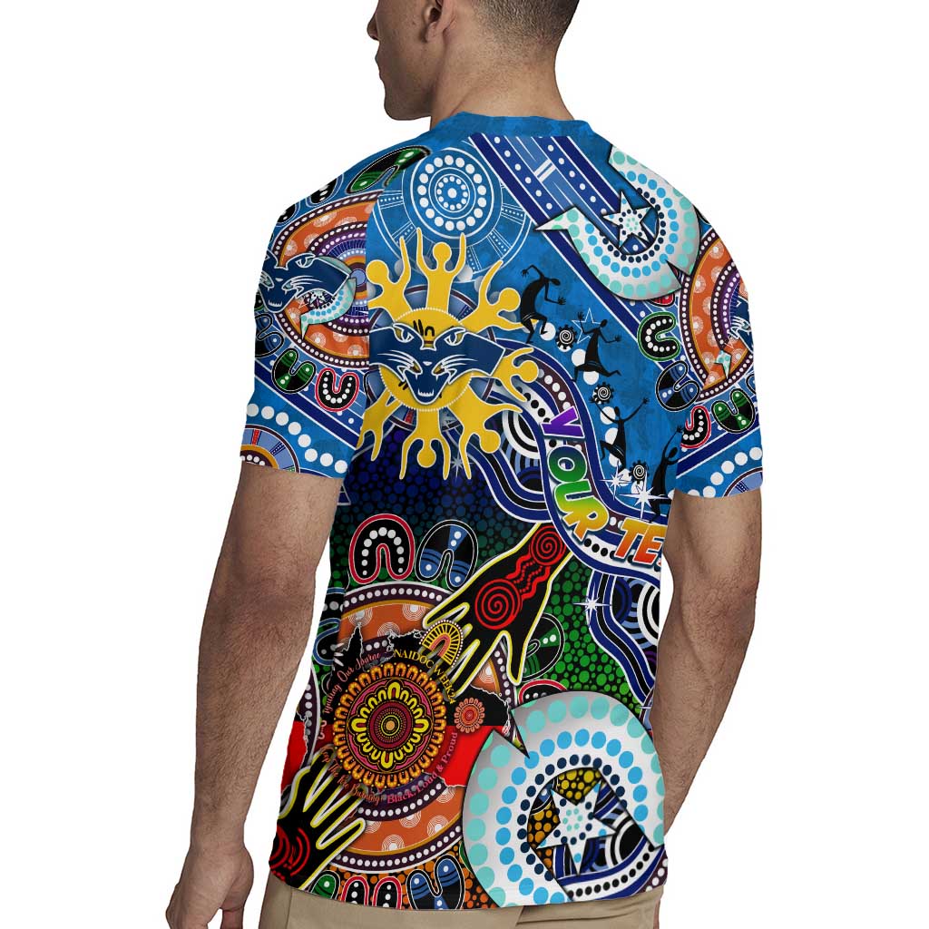 Custom NAIDOC Week 2024 Geelong Cats Rugby Jersey Australia Aboriginal Dot Painting