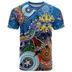 Custom NAIDOC Week 2024 Geelong Cats T Shirt Australia Aboriginal Dot Painting