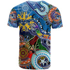 Custom NAIDOC Week 2024 Geelong Cats T Shirt Australia Aboriginal Dot Painting