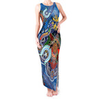 Custom NAIDOC Week 2024 Geelong Cats Tank Maxi Dress Australia Aboriginal Dot Painting