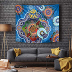 Custom NAIDOC Week 2024 Geelong Cats Tapestry Australia Aboriginal Dot Painting