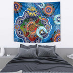 Custom NAIDOC Week 2024 Geelong Cats Tapestry Australia Aboriginal Dot Painting