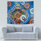 Custom NAIDOC Week 2024 Geelong Cats Tapestry Australia Aboriginal Dot Painting