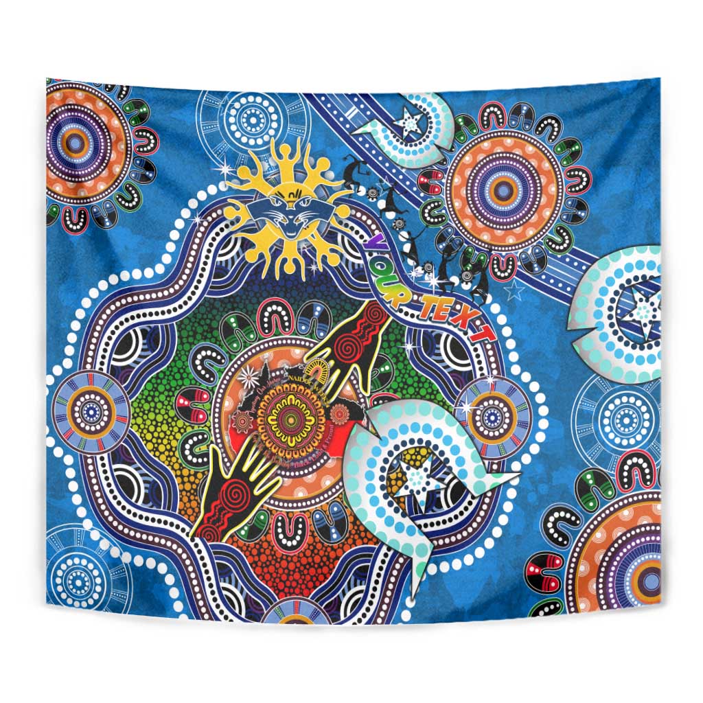 Custom NAIDOC Week 2024 Geelong Cats Tapestry Australia Aboriginal Dot Painting