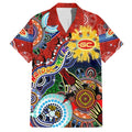 Custom NAIDOC Week 2024 Gold Coast Suns Family Matching Summer Maxi Dress and Hawaiian Shirt Australia Aboriginal Dot Painting