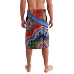 Custom NAIDOC Week 2024 Gold Coast Suns Lavalava Australia Aboriginal Dot Painting