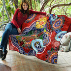 Custom NAIDOC Week 2024 Gold Coast Suns Quilt Australia Aboriginal Dot Painting