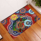 Custom NAIDOC Week 2024 Gold Coast Suns Rubber Doormat Australia Aboriginal Dot Painting