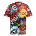 Custom NAIDOC Week 2024 Gold Coast Suns Rugby Jersey Australia Aboriginal Dot Painting