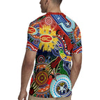 Custom NAIDOC Week 2024 Gold Coast Suns Rugby Jersey Australia Aboriginal Dot Painting