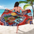 Custom NAIDOC Week 2024 Gold Coast Suns Sarong Australia Aboriginal Dot Painting