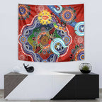 Custom NAIDOC Week 2024 Gold Coast Suns Tapestry Australia Aboriginal Dot Painting