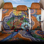 Custom NAIDOC Week 2024 GWS Giants Back Car Seat Cover Australia Aboriginal Dot Painting