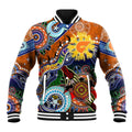 Custom NAIDOC Week 2024 GWS Giants Baseball Jacket Australia Aboriginal Dot Painting