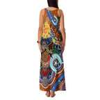Custom NAIDOC Week 2024 GWS Giants Family Matching Tank Maxi Dress and Hawaiian Shirt Australia Aboriginal Dot Painting