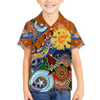 Custom NAIDOC Week 2024 GWS Giants Hawaiian Shirt Australia Aboriginal Dot Painting