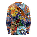 Custom NAIDOC Week 2024 GWS Giants Long Sleeve Shirt Australia Aboriginal Dot Painting