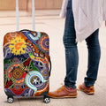 Custom NAIDOC Week 2024 GWS Giants Luggage Cover Australia Aboriginal Dot Painting