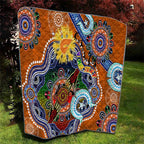 Custom NAIDOC Week 2024 GWS Giants Quilt Australia Aboriginal Dot Painting