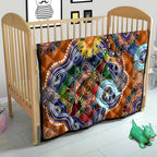 Custom NAIDOC Week 2024 GWS Giants Quilt Australia Aboriginal Dot Painting