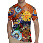 Custom NAIDOC Week 2024 GWS Giants Rugby Jersey Australia Aboriginal Dot Painting