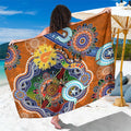 Custom NAIDOC Week 2024 GWS Giants Sarong Australia Aboriginal Dot Painting